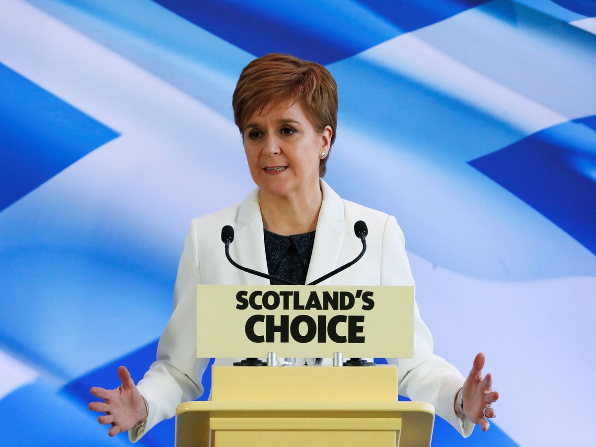 Foto: Nicola Sturgeon, primera ministra de Escocia. (Reuters).