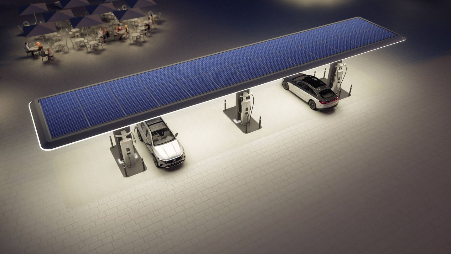 Las estaciones tendrán su propia producción solar, destinada a alimentar las instalaciones.