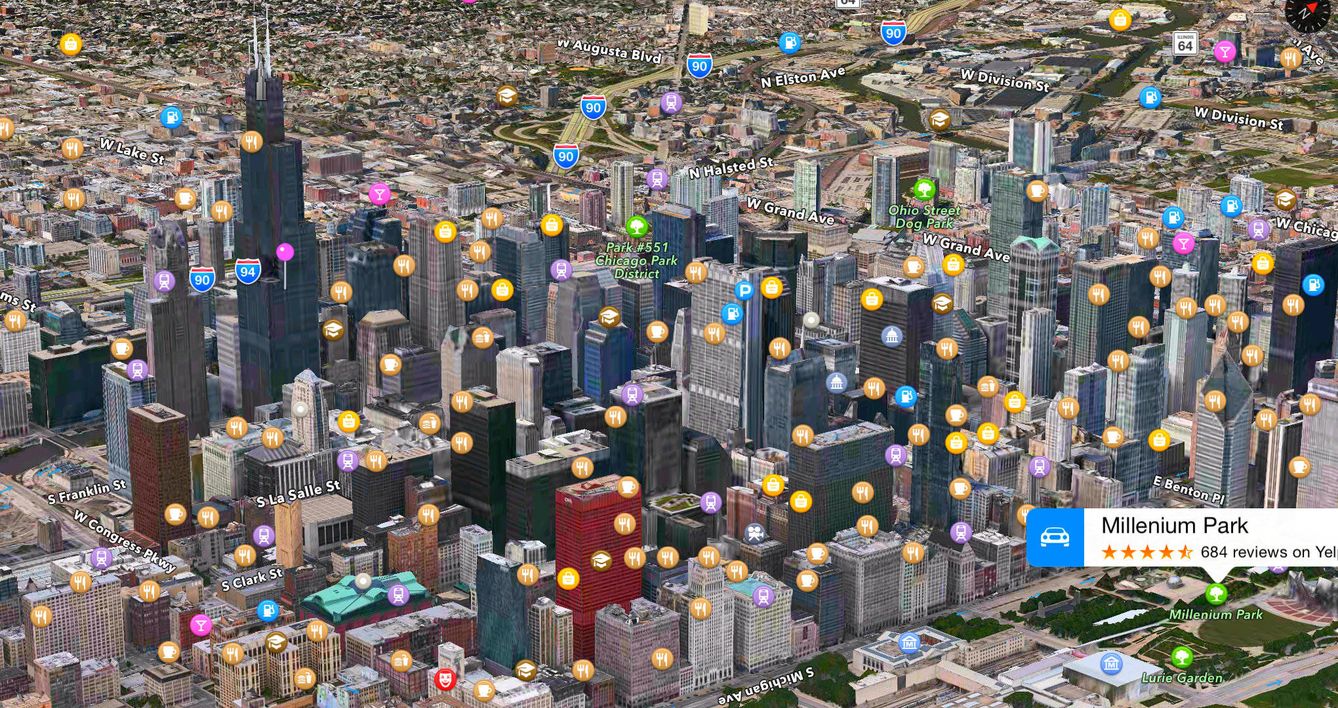 Apple (o Google) Maps en tu móvil, gracias al sistema GPS
