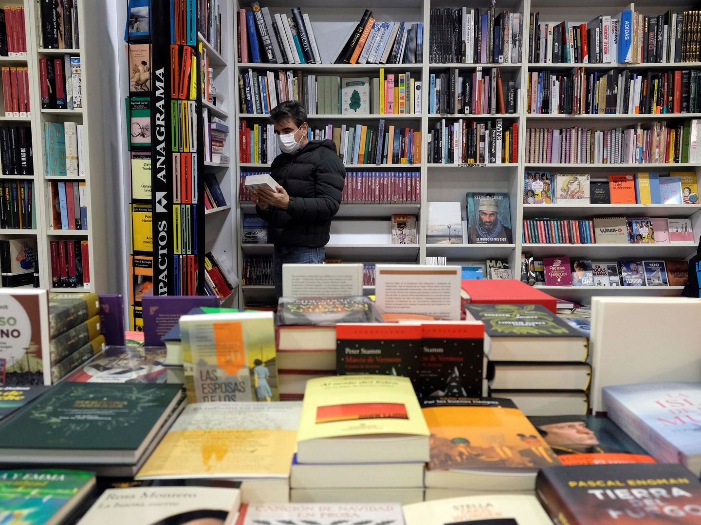 Librería Cantón, en Molins de Rei. (EFE) 