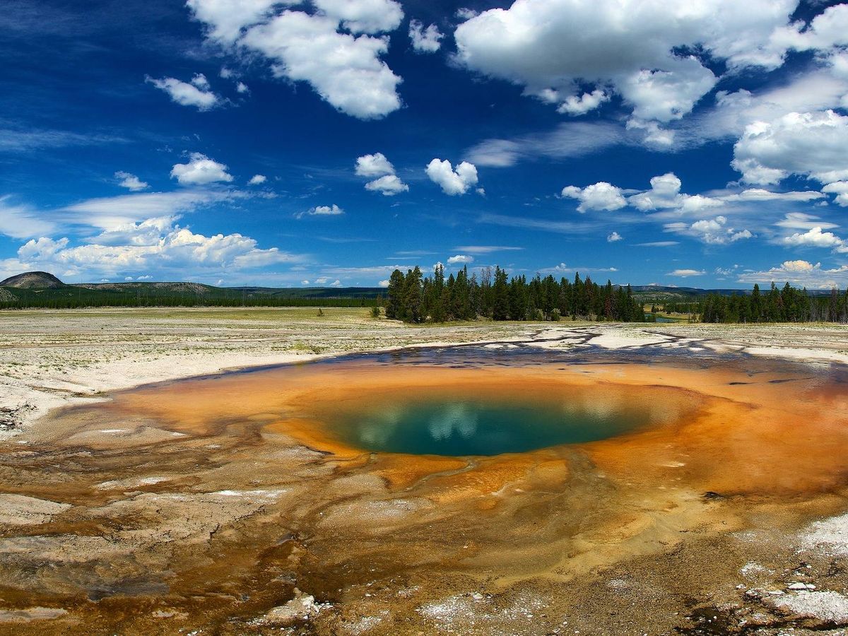 Foto: Supervolcán de Yellowstone. (Pixabay)