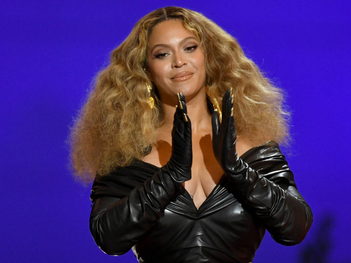 Foto: Beyoncé, en los Grammy 2021. (Getty)