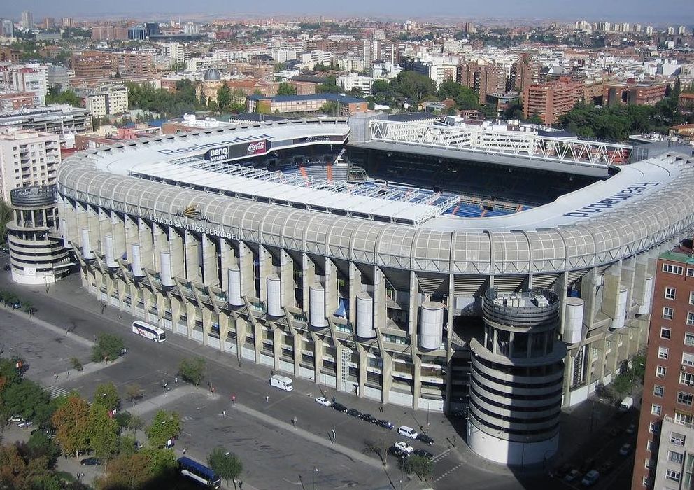 Foto: Imagen del estadio Santiago Bernabéu en la actualidad
