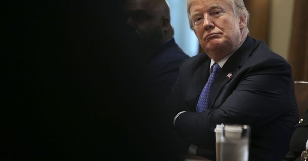 Foto: Trump en una reunión en la Casa Blanca. (EFE)