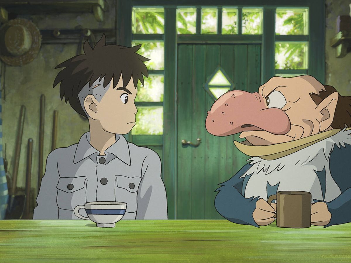 Foto: Una imagen de 'El chico y la garza'. la última película de Hayao Miyazaki. (Vértigo)