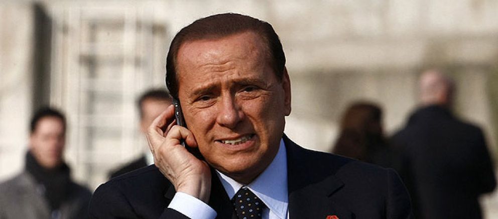 Foto: Berlusconi amenaza a los medios italianos con represalias