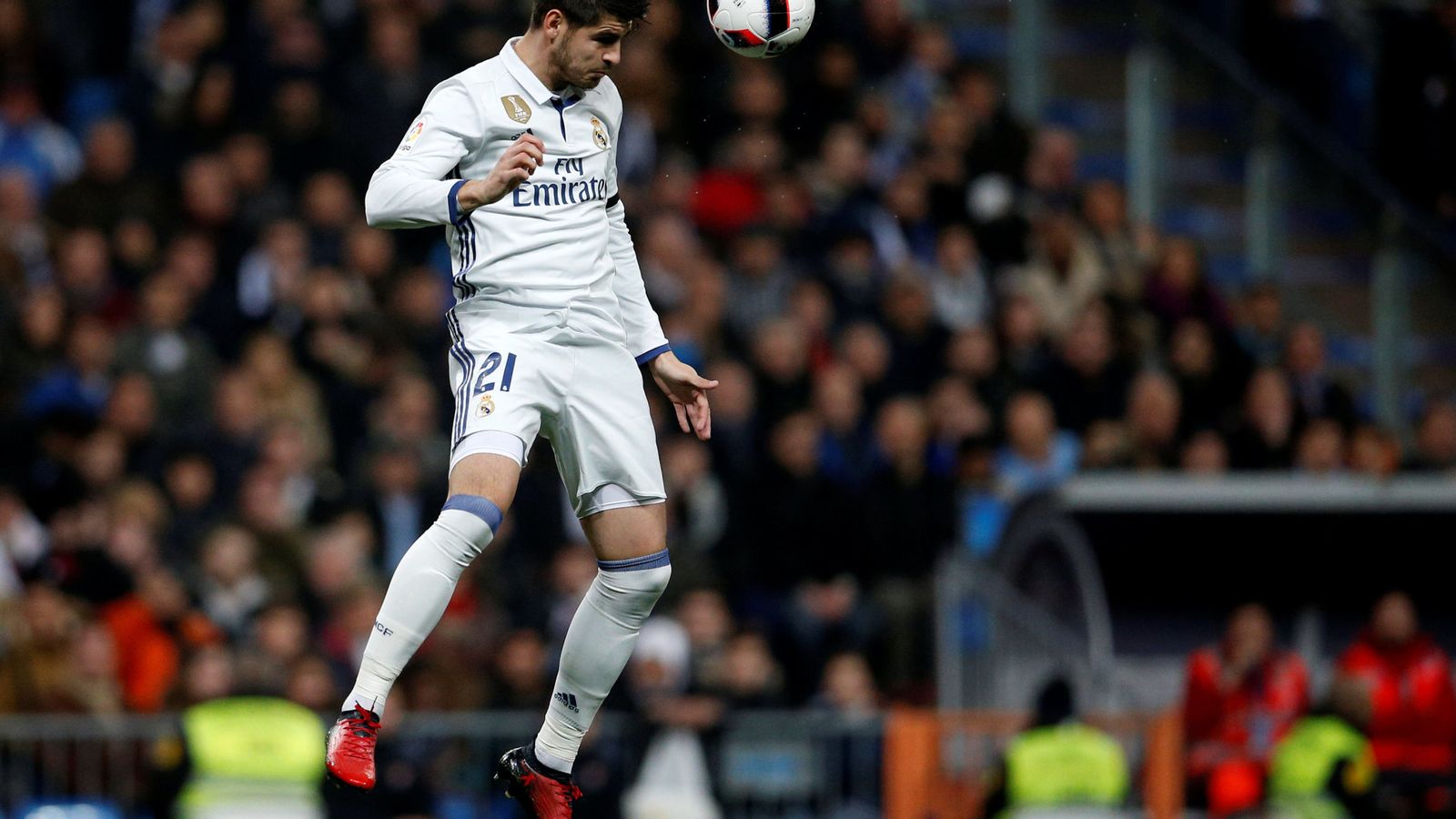 Foto: Álvaro Morata no está teniendo el protagonismo que esperaba cuando regresó al Real Madrid (Reuters)
