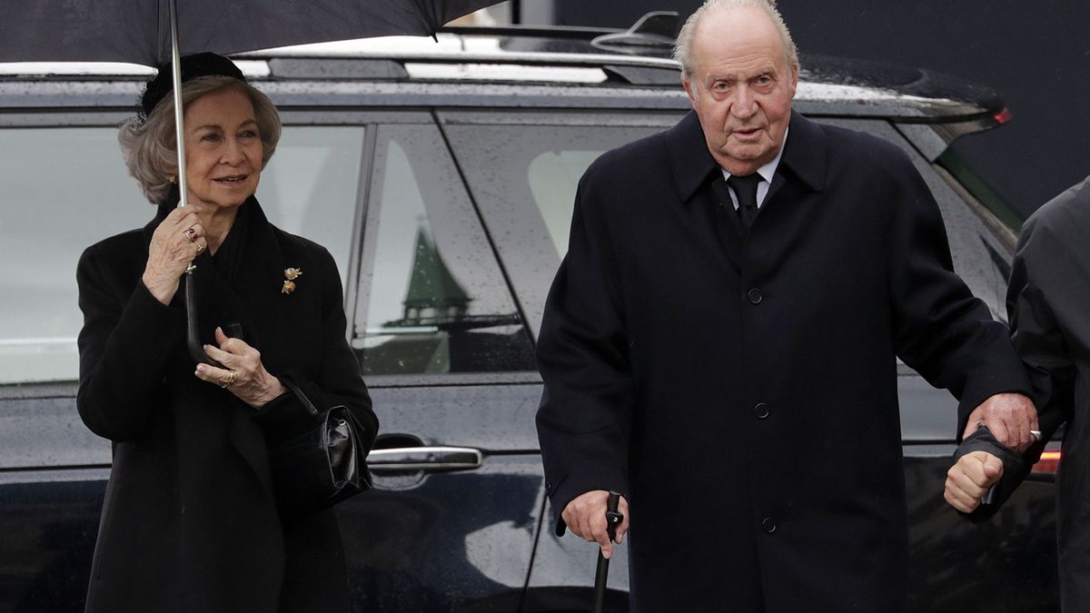 Don Juan Carlos y Doña Sofía acuden al funeral del gran duque Jean de Luxemburgo