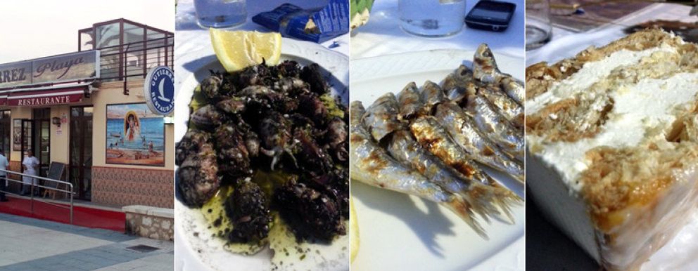 Foto: Comiendo pescado entre biznagas y meros