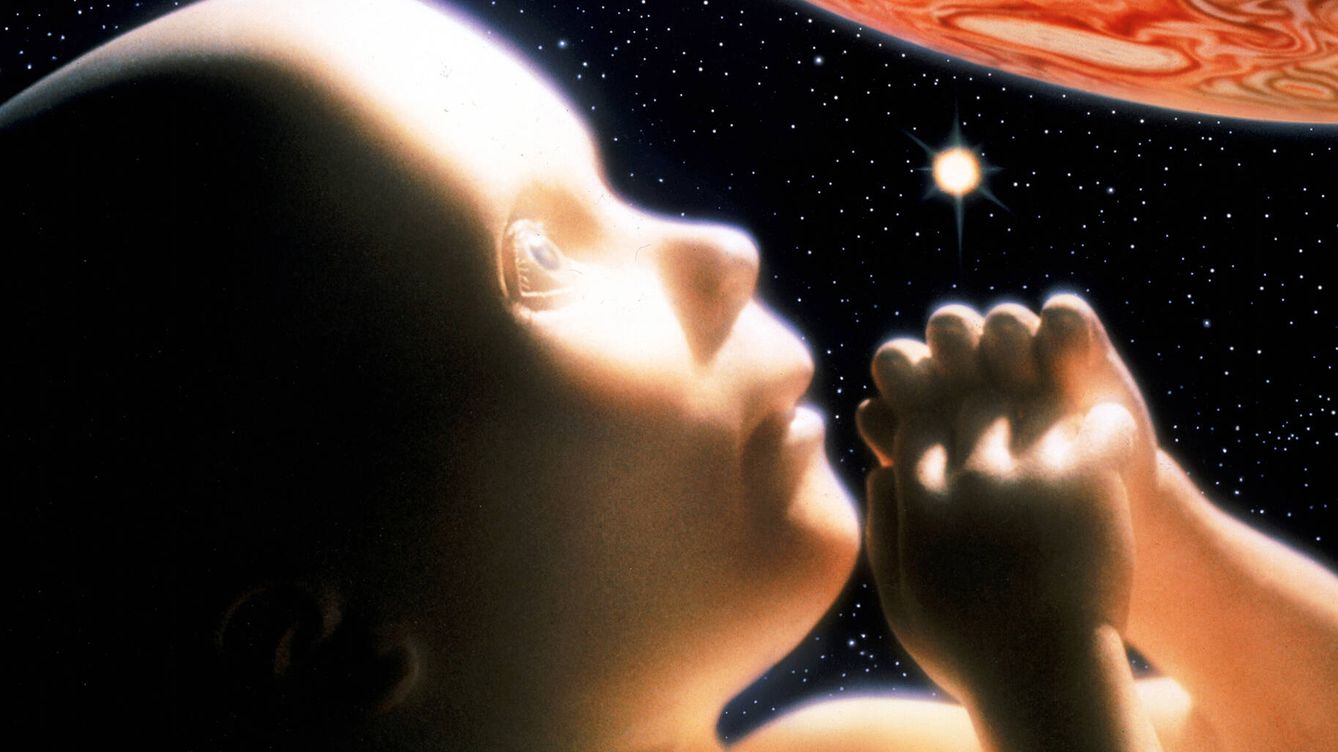 Foto: El Star Child, fotograma de 2001: Odisea del Espacio.