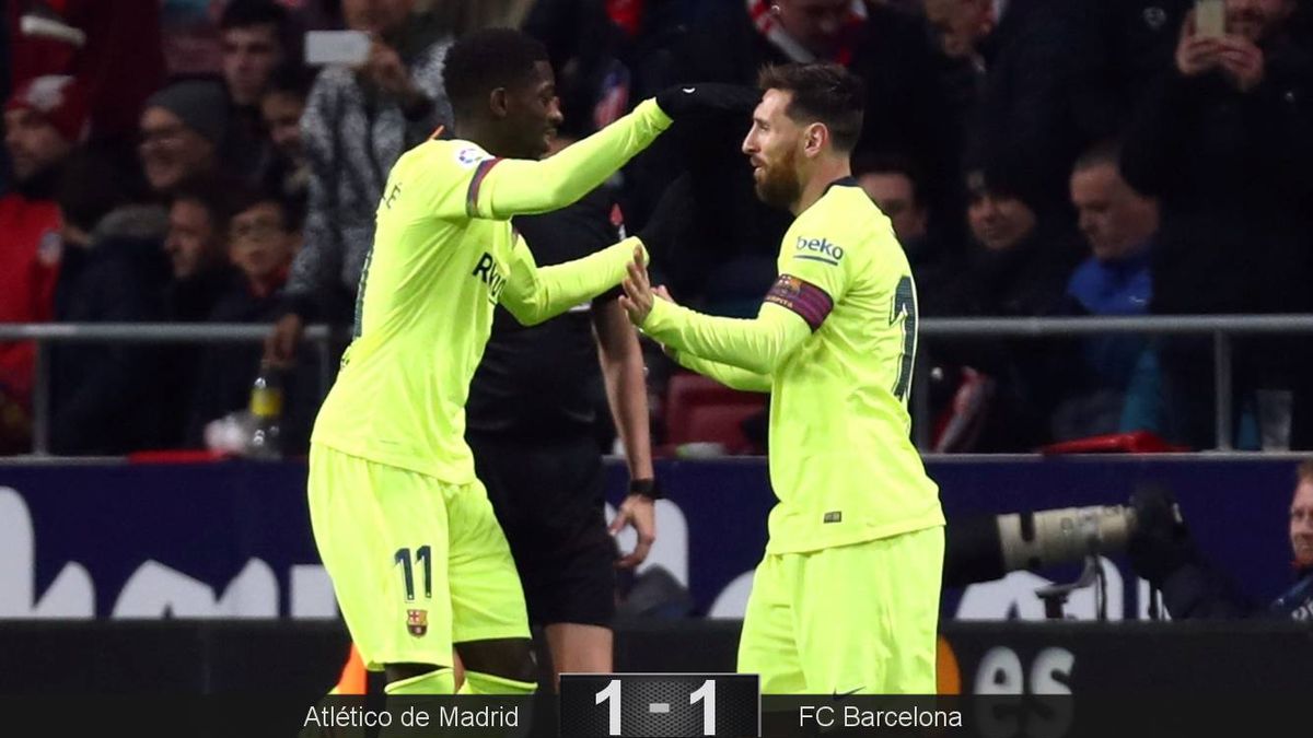 Ahora todos abrazan a Dembélé, que no es el problema del Barça, sino una solución