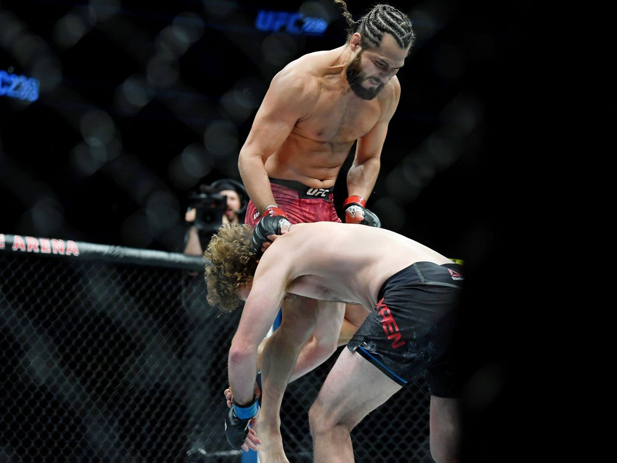Foto: Jorge Masvidal contra Ben Askren en UFC 239. (USA TODAY Sports)