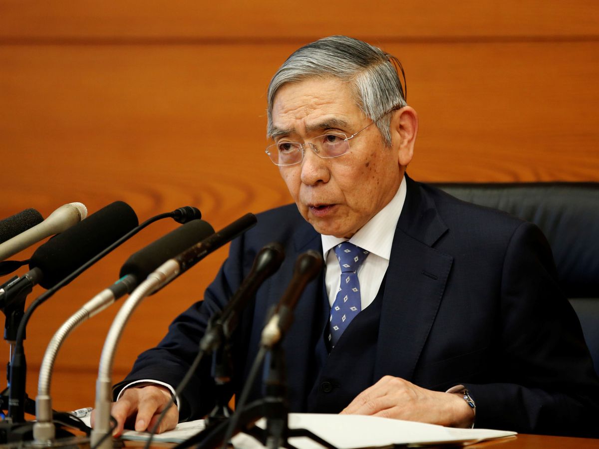 Foto: El gobernador de Japón, Haruhiko Kuroda. (Reuters)