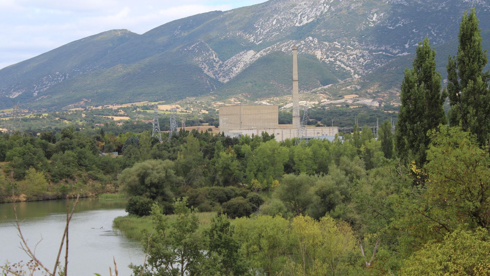 Foto: La central nuclear de Santa María de Garoña, en Burgos.