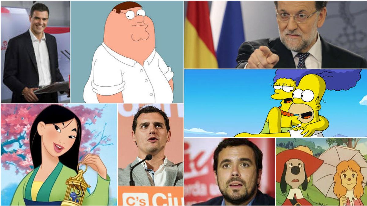 ¿Homer Simpson o Rajoy? ¿Peter Griffin o Rivera? Compruebe si sabe quién dijo qué