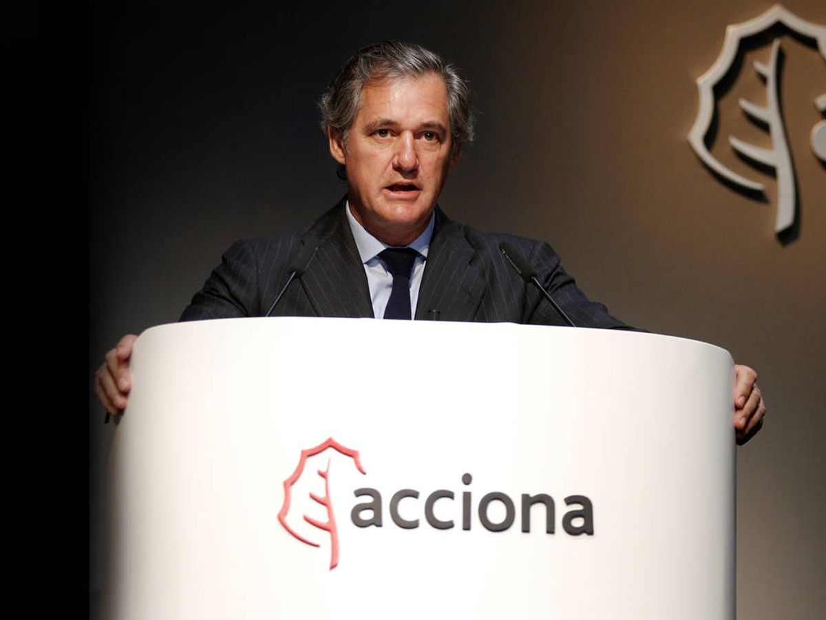 Foto: El presidente de Acciona, José Manuel Entrecanales, en un acto de la compañía. (EFE)