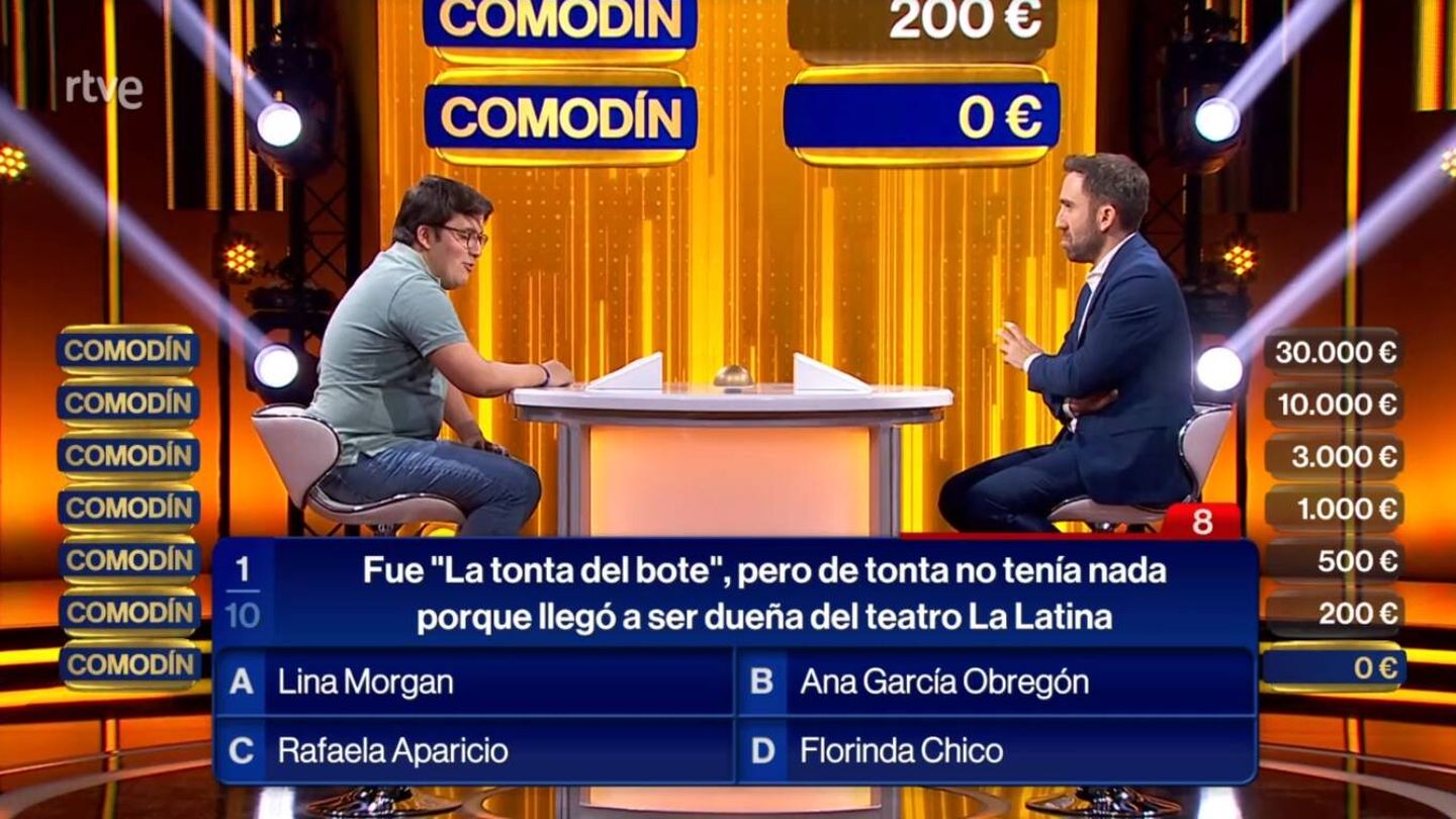 Aitor Albizua y Juan en 'El comodín de La 1'. (RTVE)