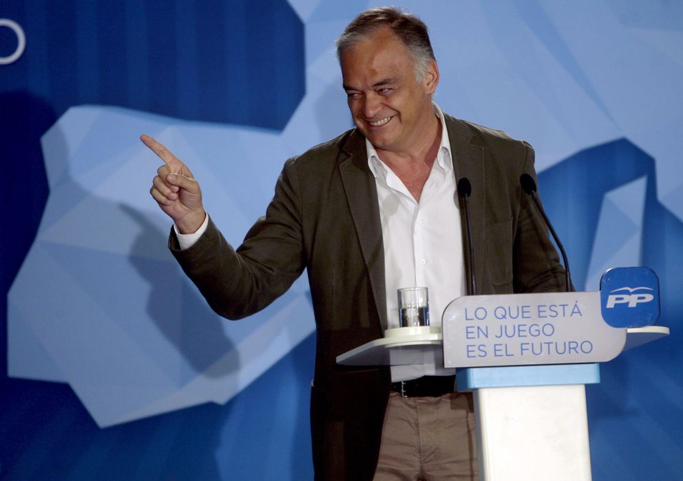 Foto: El número 2 de la candidatura del PP a las elecciones europeas, Esteban González Pons. (EFE)