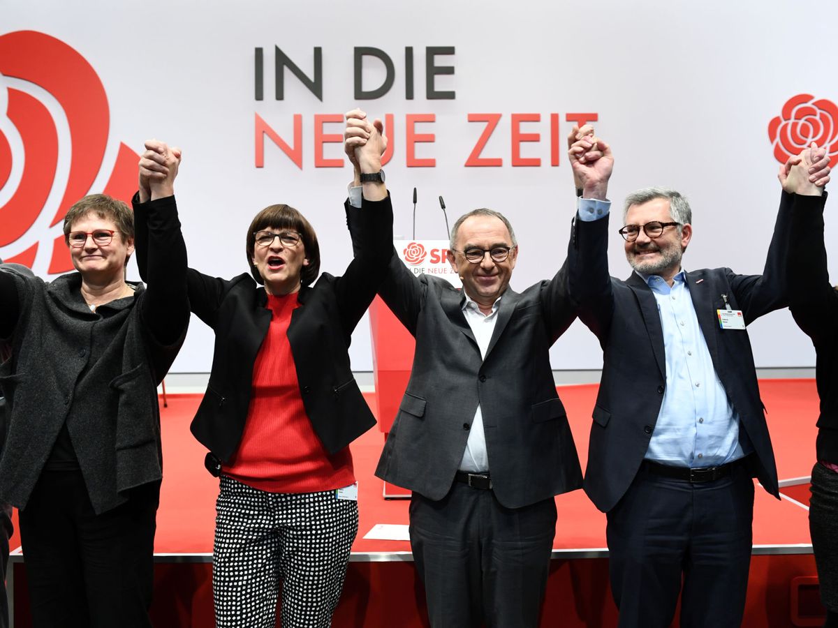 Foto: Congreso de los socialdemócratas alemanes en Berlín. (Reuters)