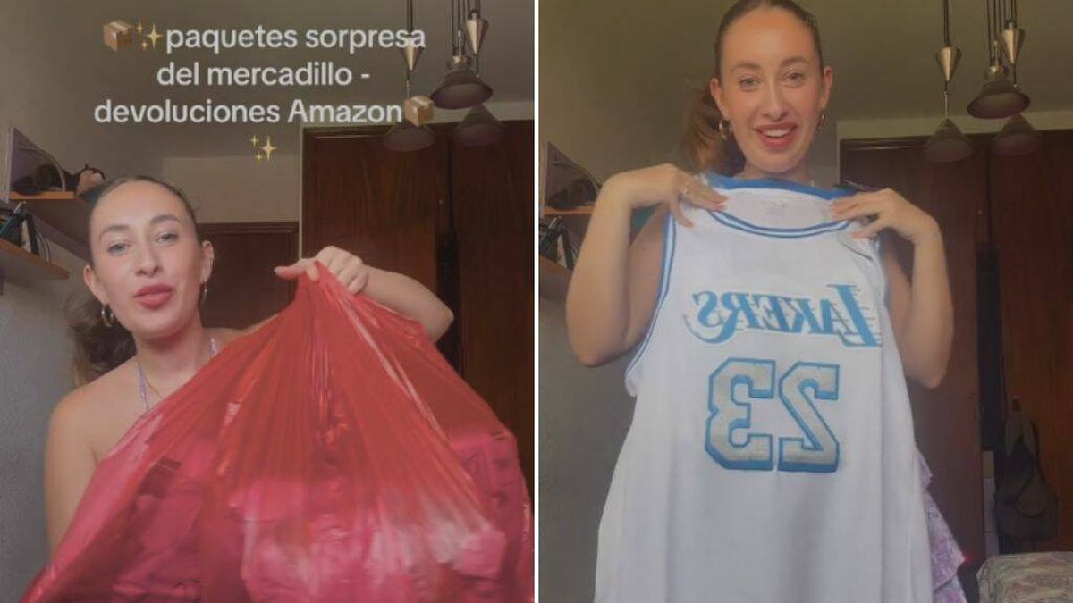 Va a un mercadillo sorpresa de Amazon en España y alucina con lo que venden: "Esto vale 100 euros"