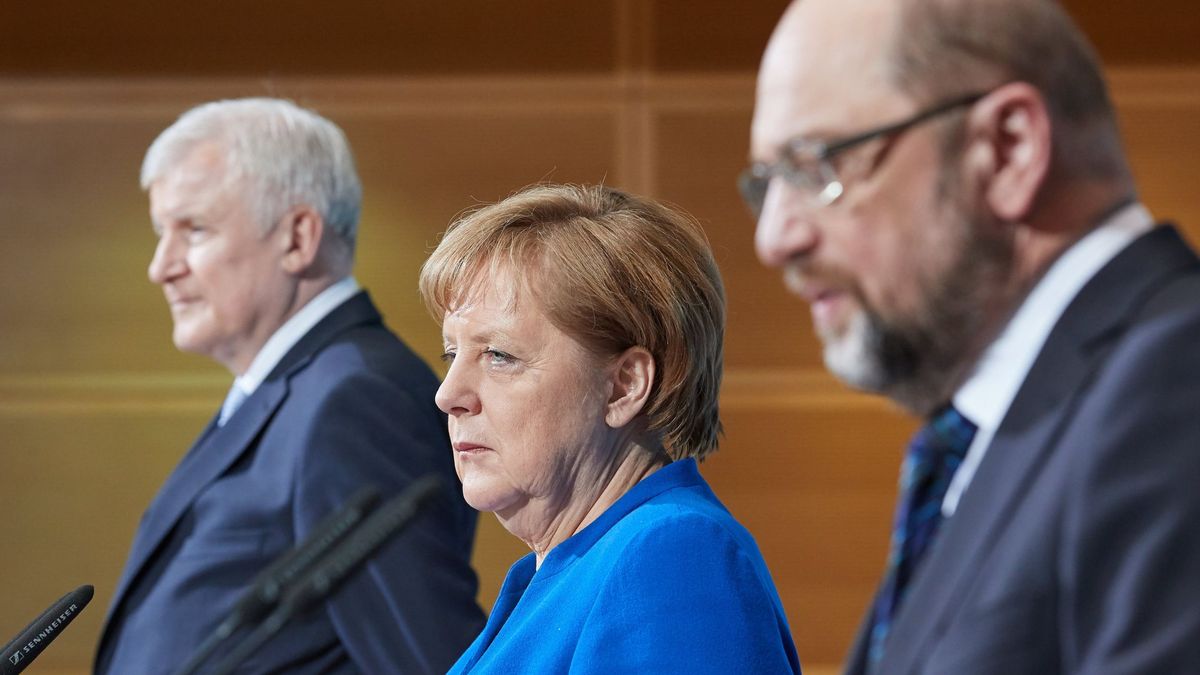 La "revuelta de los enanos" contra Merkel: el no a una gran coalición "está muy extendido"