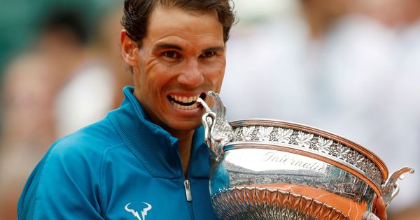 Foto: Rafa Nadal celebra su victoria en Roland Garros en 2018. (Reuters)