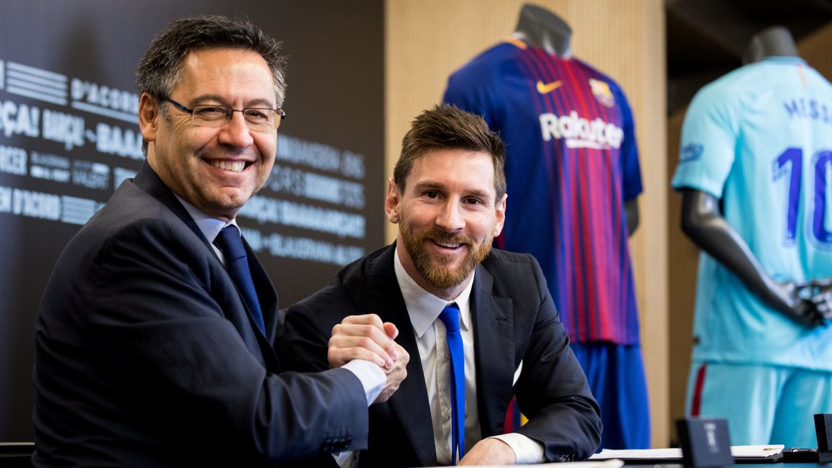Claro, Messi no cogía el móvil a Bartomeu... porque esperaba la llamada de Florentino, ya