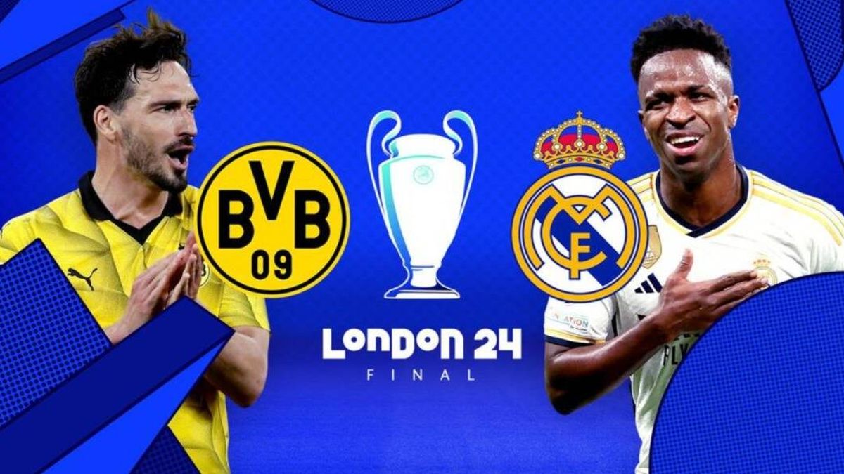 Real Madrid vs. Borussia Dortmund, final de Champions League: horario y dónde ver en TV y 'online' en directo