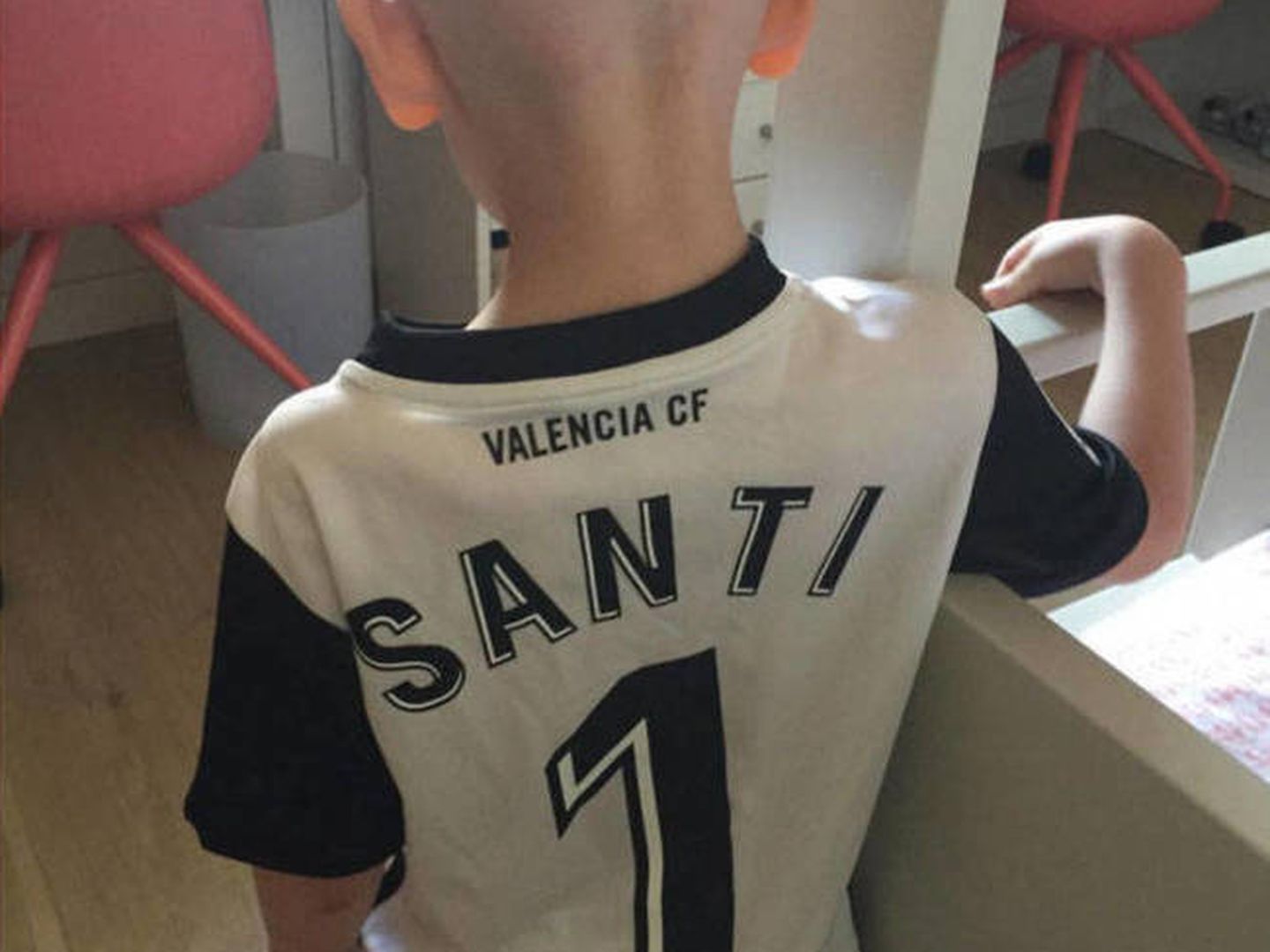 Imagen de Santi en las redes sociales de Cañizares. (Instagram)