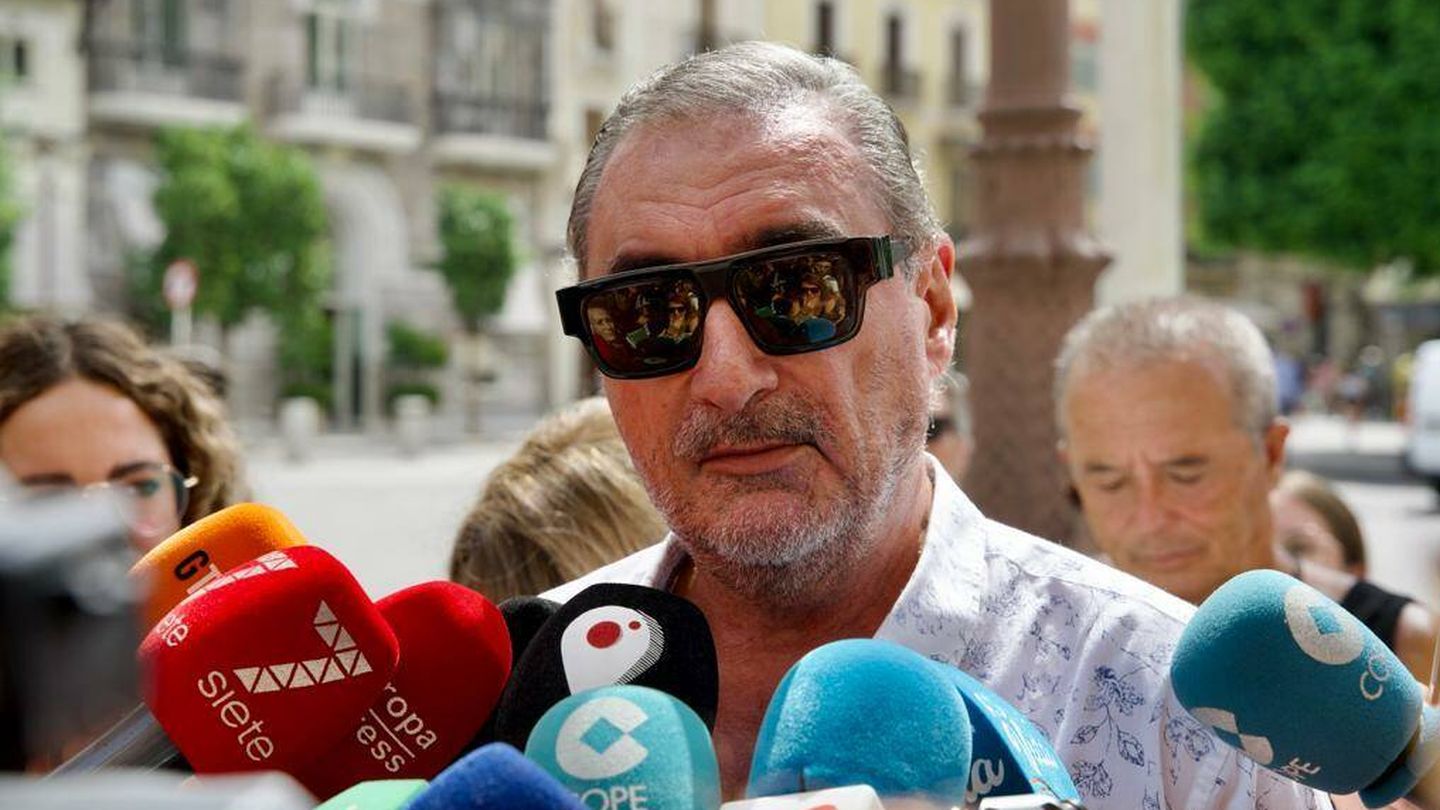 Herrera atiende a los medios en Sevilla. (Europa Press)