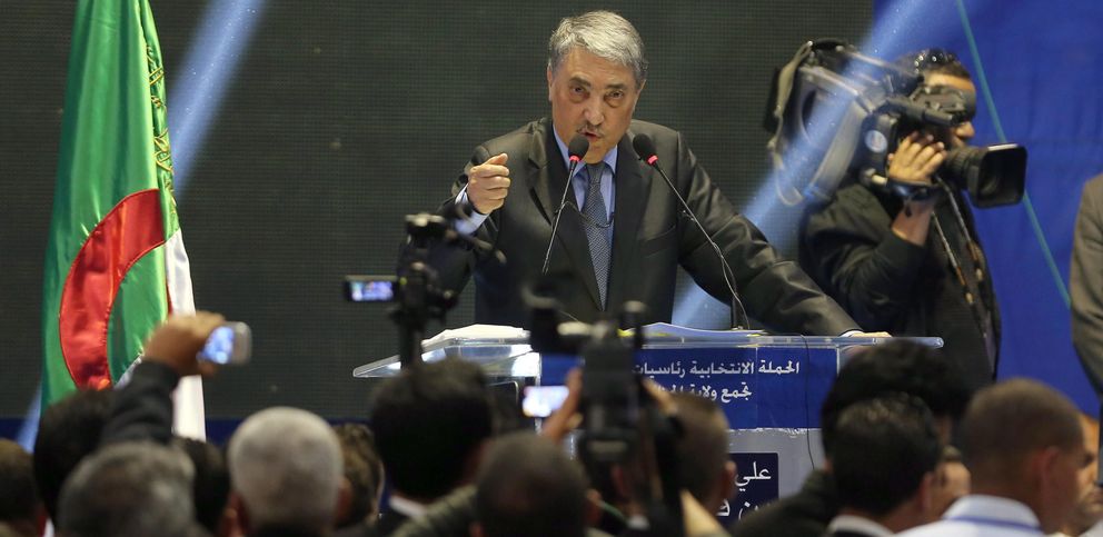 El principal candidato opositor Ali Benflis (Reuters)