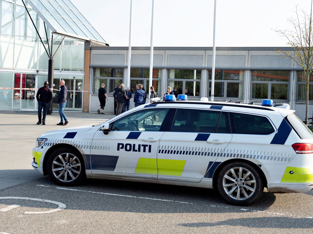 Foto: Policía en Dinamarca. (EFE)