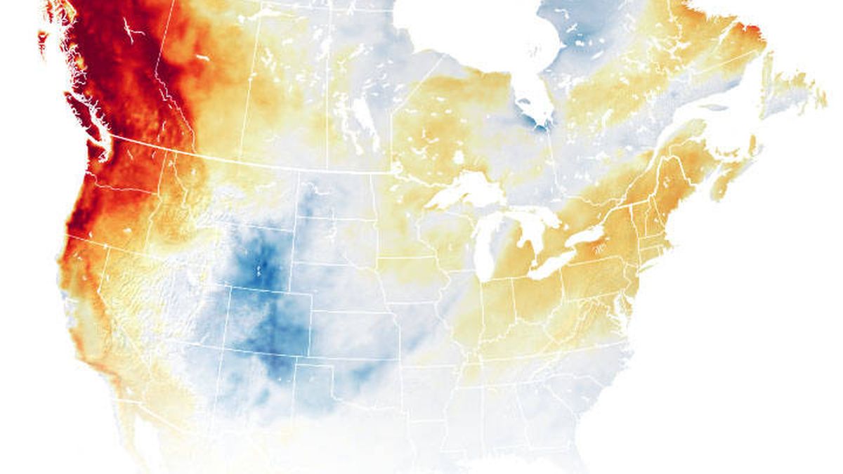 El cambio climático esta horneando el noroeste de EEUU y Canadá