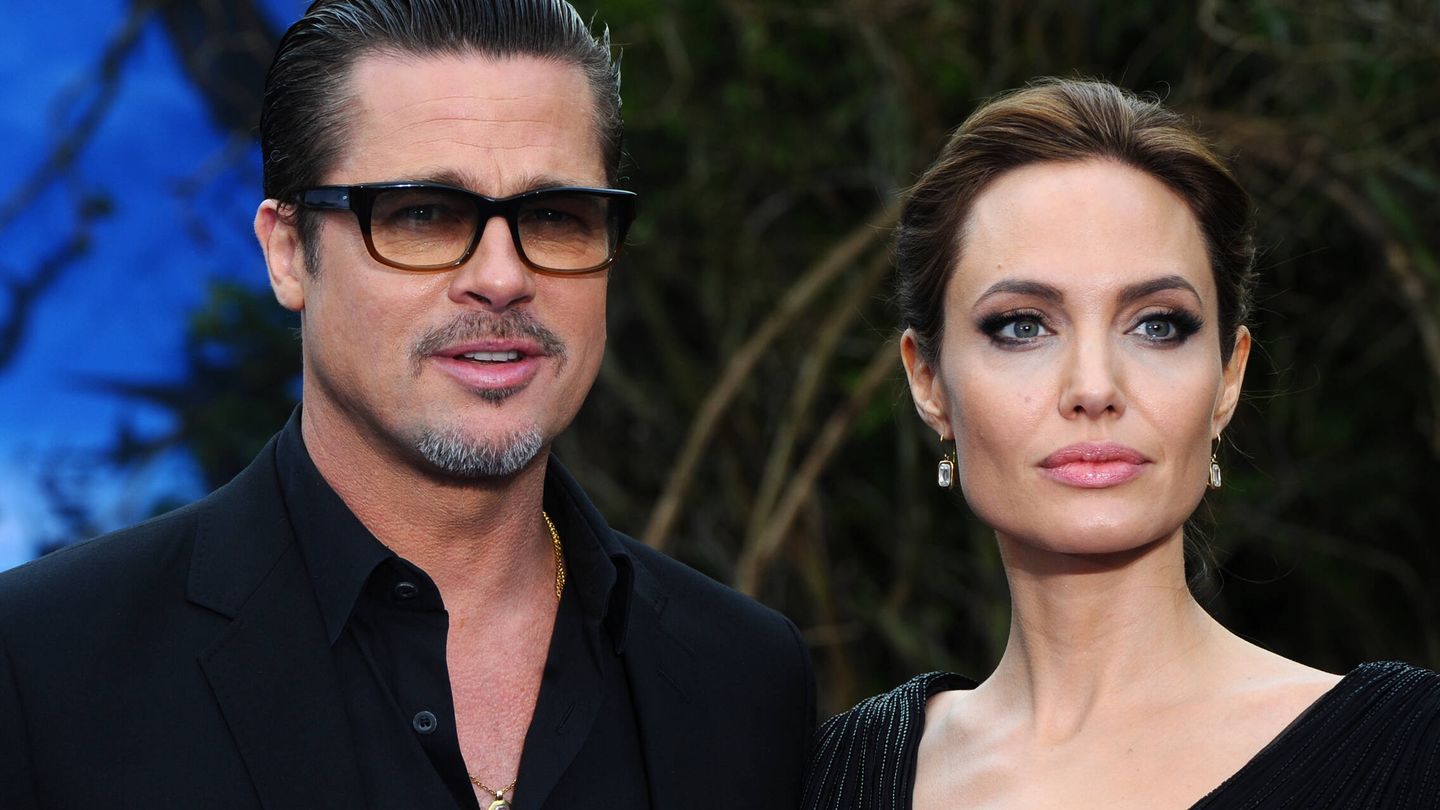 Brad Pitt y Angelina Jolie. (Getty)