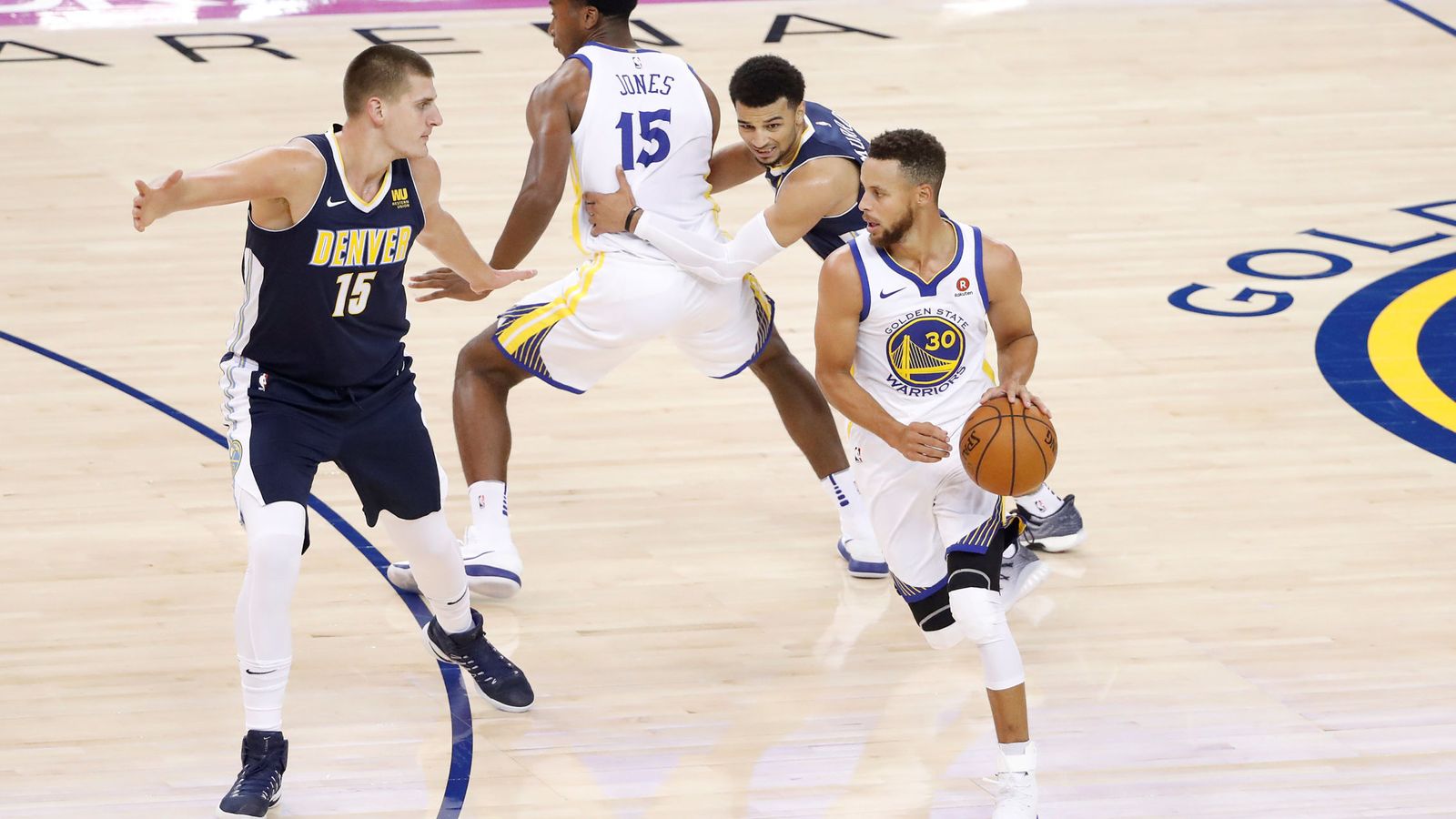 Foto: Los Warriors han ganado dos de los tres últimos títulos de la NBA. (Reuters)