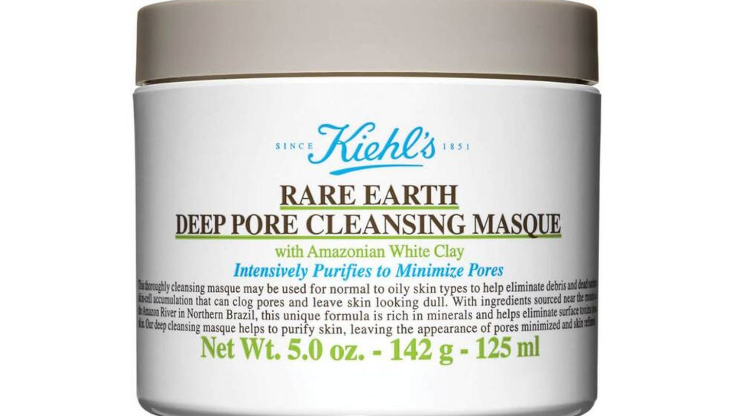 Rare Earth Deep Pore Cleansing Mask de Kiehl's.