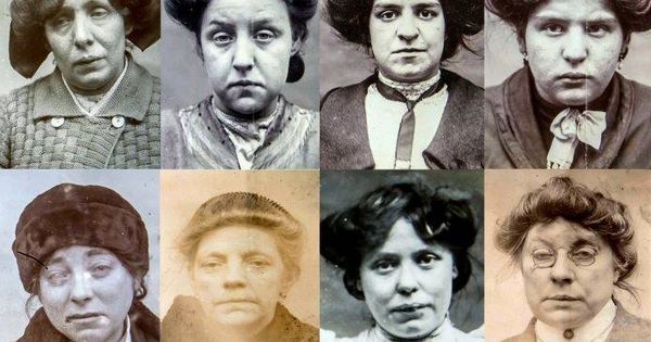 Foto: Collage con las fotos de todas las detenidas. (Swns.com)
