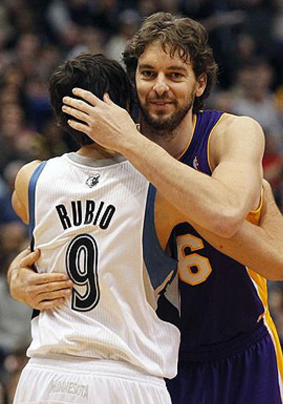 Foto: Ricky abre las puertas de Minnesota a Pau: "Si los Lakers no le quieren, aquí es bienvenido"