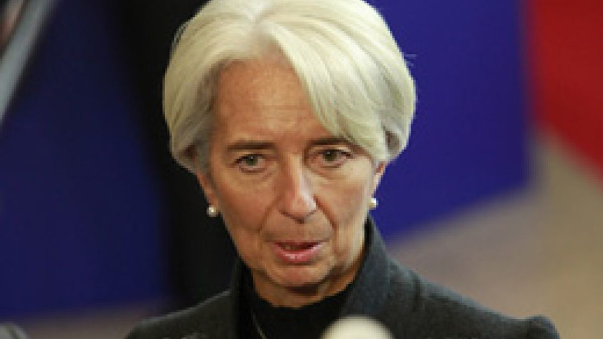 Lagarde asegura que la economía mundial camina hacia la senda del crecimiento