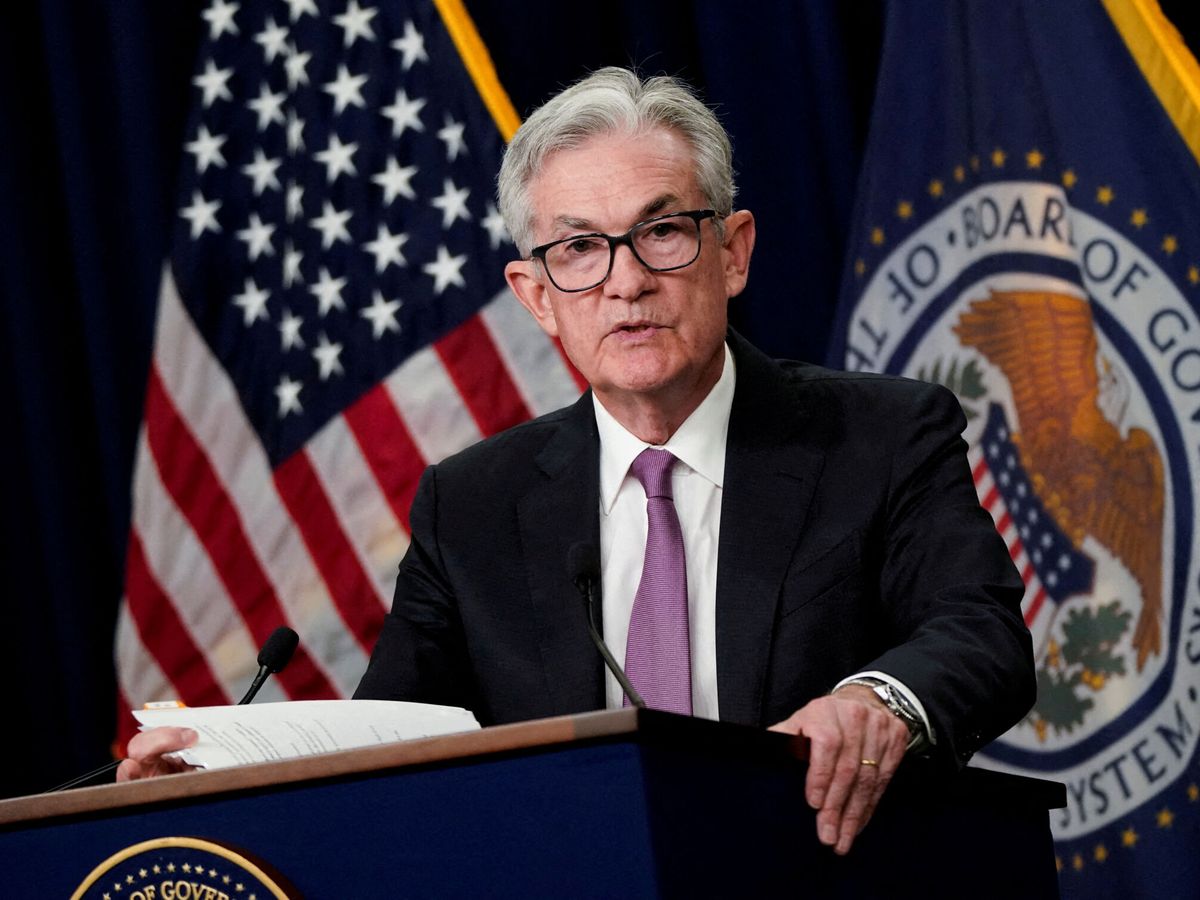 Foto: El presidente de la Fed Jerome Powell (Reuters/Elizabeth Frantz)
