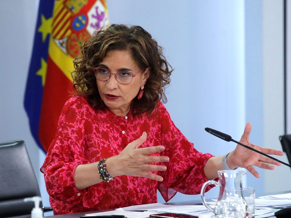Foto:  La ministra de Hacienda y portavoz del Gobierno, María Jesús Montero  (EFE)