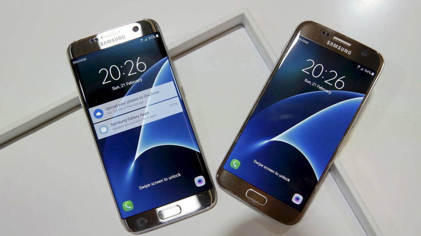 Samsung Galaxy S7 y S7 Edge.