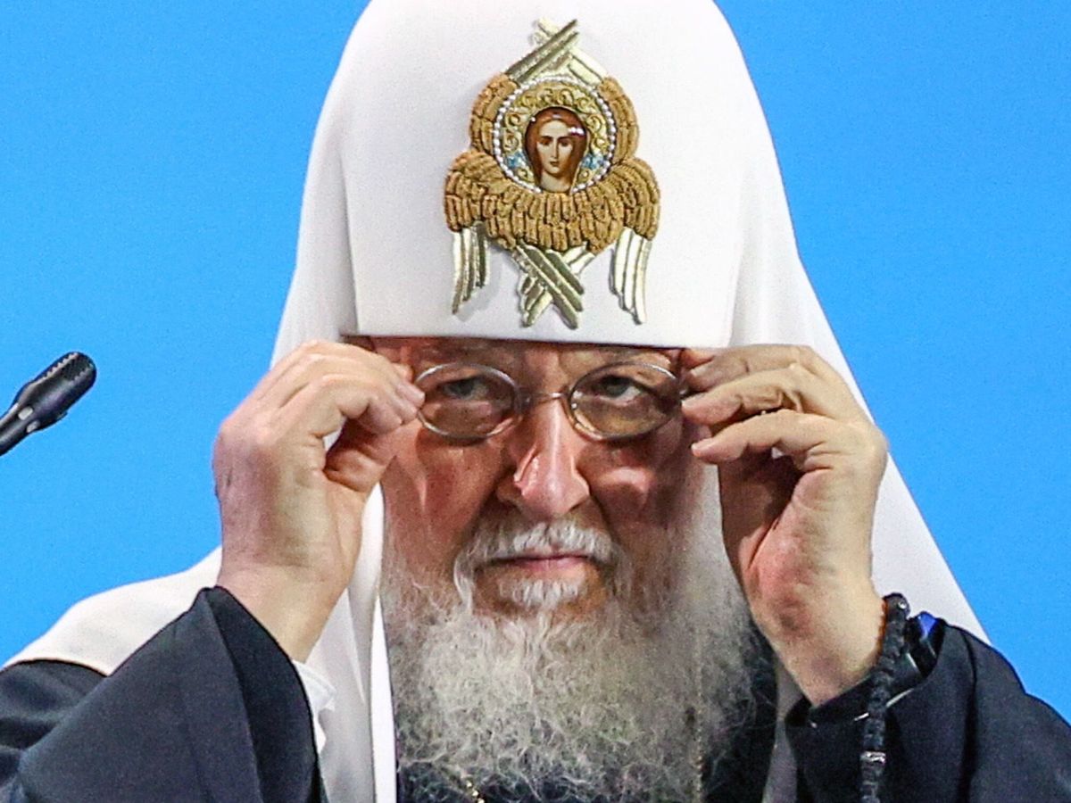 Foto: Una foto distribuida por la agencia TASS muestra al patriarca Kirill de Moscú. (EFE/Egor Aleev)