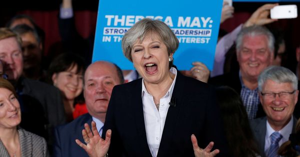 Foto: La premier británica, Theresa May (Reuters)