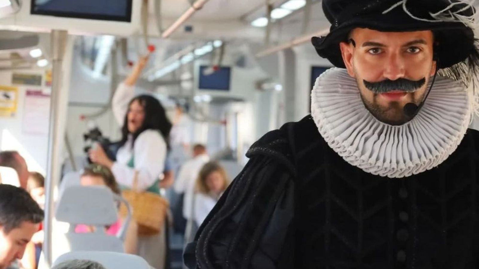 El plan familiar perfecto para este otoño y a un paso de Madrid: un viaje en tren con actores de época y mucho patrimonio histórico Los fines de semana de otoño suman una edición más la atractiva escapada que combina transporte ferroviario, actores de época y visitas guiadas a pie por un enclave histórico imprescindible a pocos kilómetros de Madrid