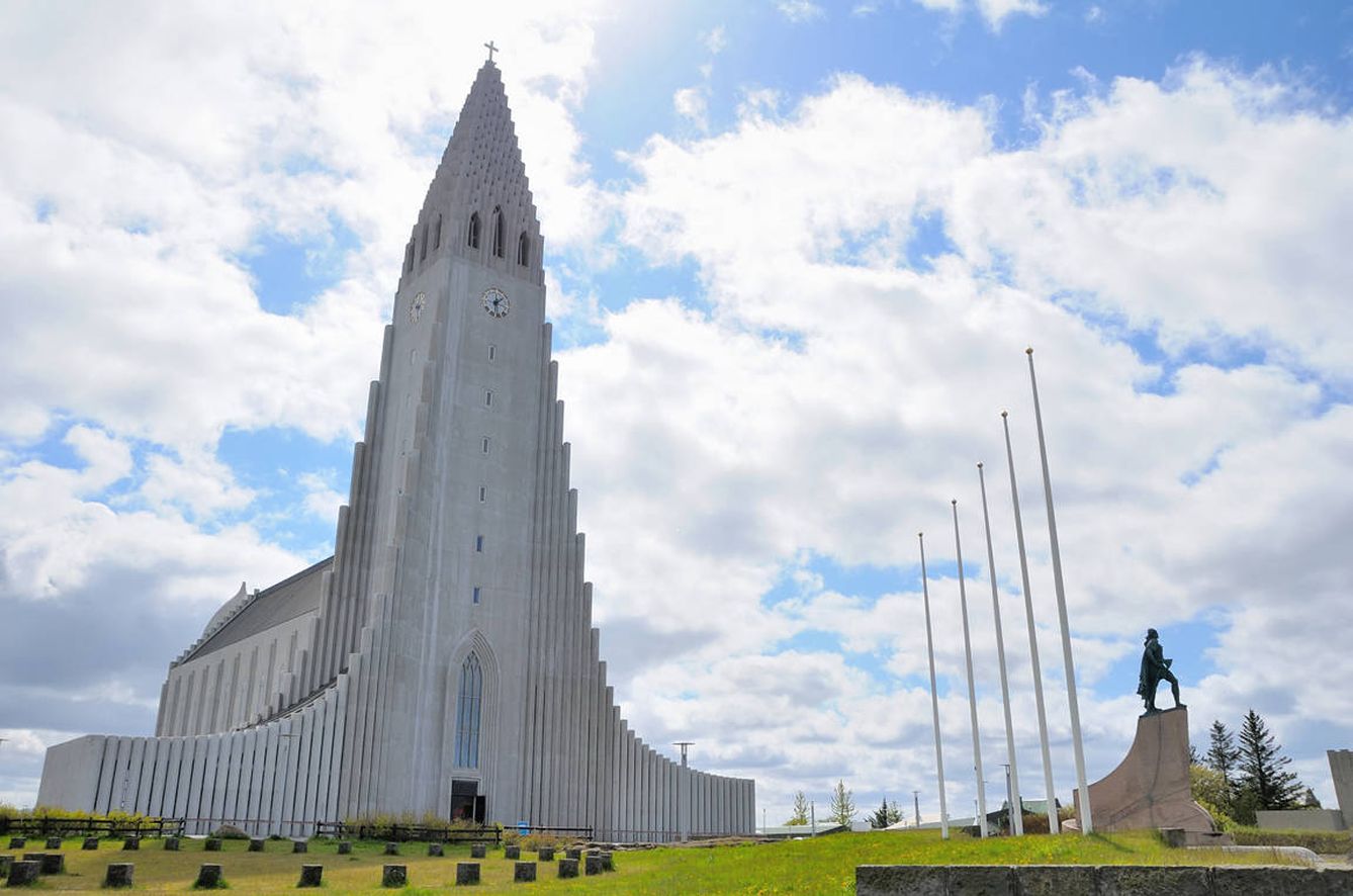 Catedral de Reikiavic, en Islandia (iStock)