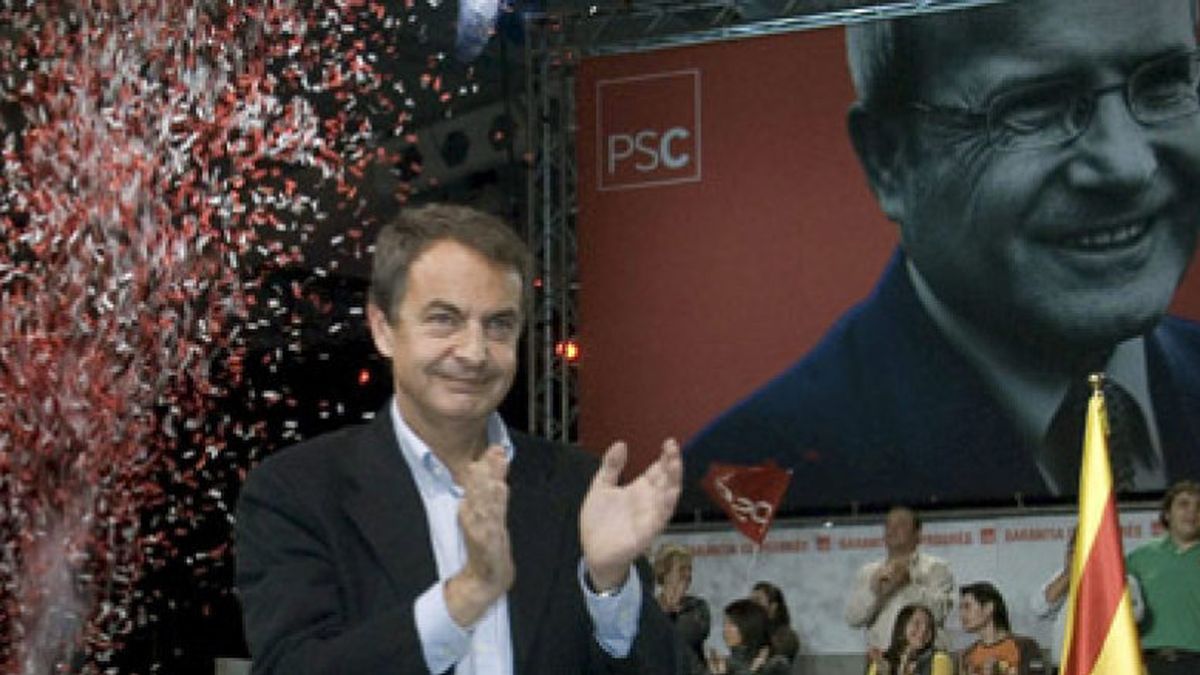 Zapatero reta a Mas a un debate con Montilla