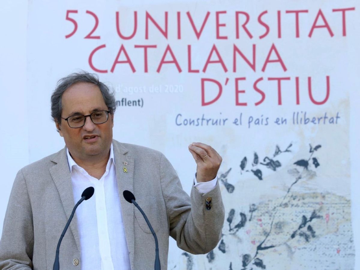 Foto: El presidente catalán, Quim Torra. (EFE)