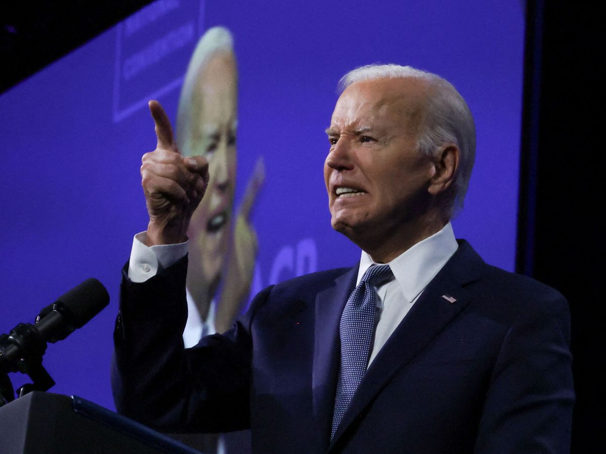 Foto: Joe Biden en una convención en Las Vegas. (Reuters/ Tom Brenner)