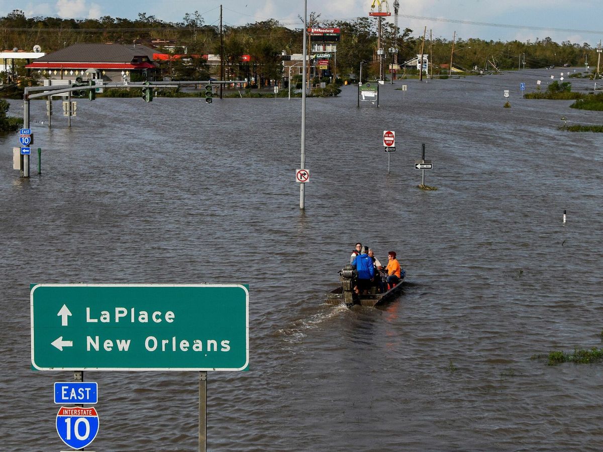 Foto: Inundaciones en Louisiana provocadas por el huracán Ida. (Reuters)